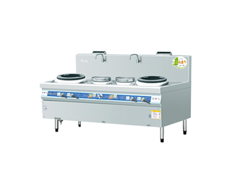 真小气双炒双温灶