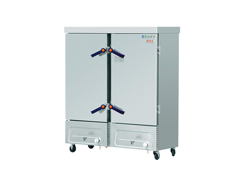 商用款双门燃气蒸饭柜...