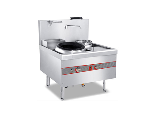 燃气单头单尾小炒炉