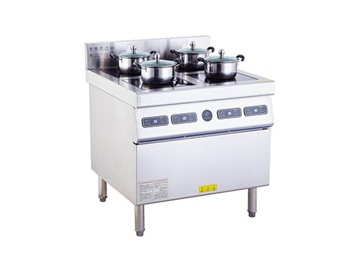 电磁四头柜 式煲仔炉