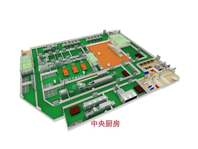 中央厨房效果图