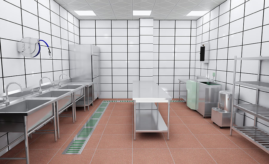 上市企业厨房平面图