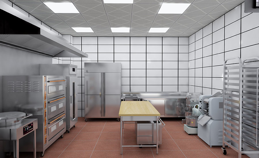 上市企业厨房平面图