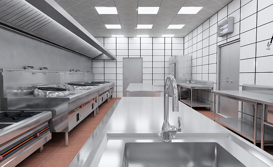 上市企业厨房平面图